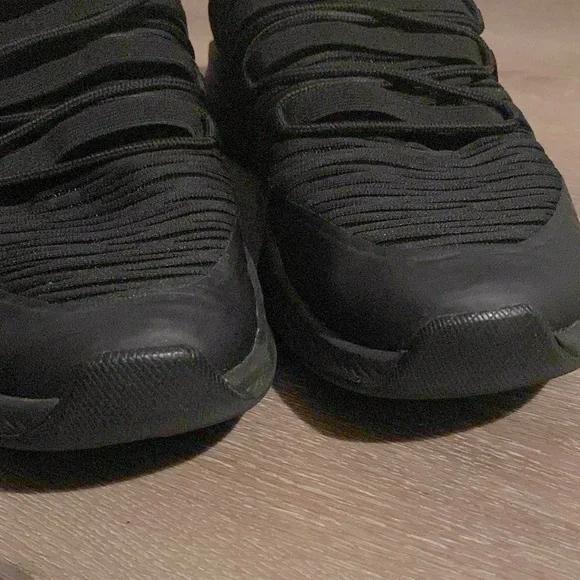 EUC [Jordan] Formula 23 Low All Black Mesh Fabric Athletic Sneakers Men’s Sz 11